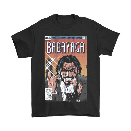 John Wick Baba Yaga Comics Man's T-Shirt Tee