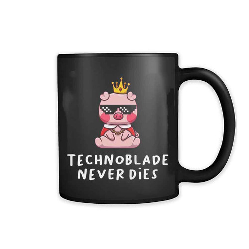 Technoblade Never Die Pig Mug