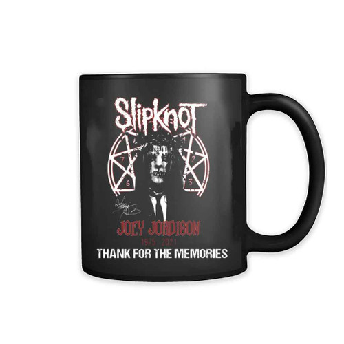 Joey Jordison 1975 2021 Rip Thank For The Memories Mug