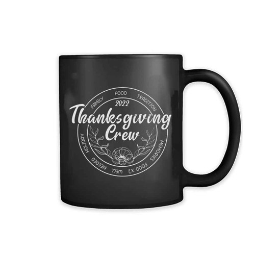 Happy Thanks Giving Logo Art Mug