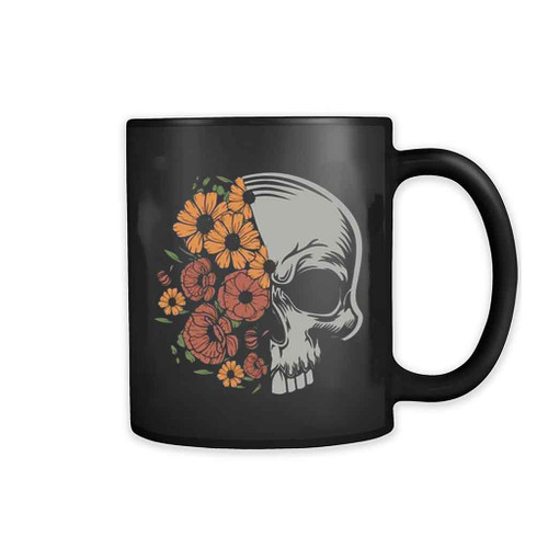 Floral Skeleton Fall Mug Floral Skeleton Fall Mug