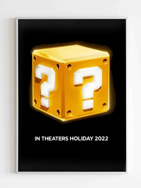 Untitled Box Question Mark Super Mario And Luigi Bros Movie Poster