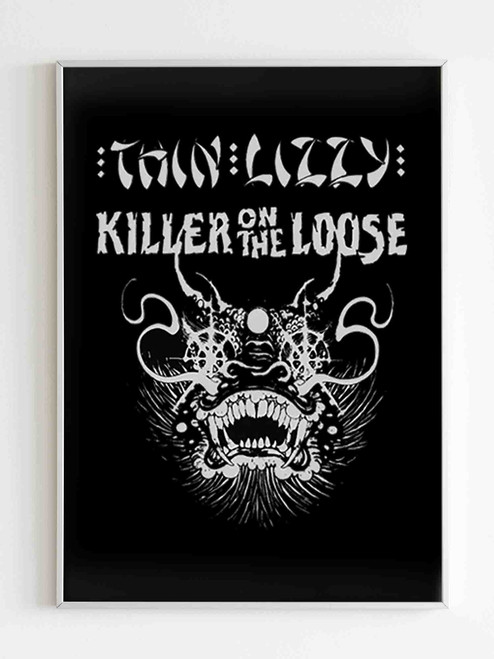 Thin Lizzy Killer On The Loose Poster