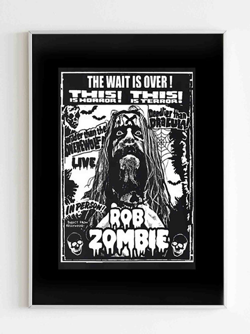 Rob Zombie Dracula Rock Band Poster