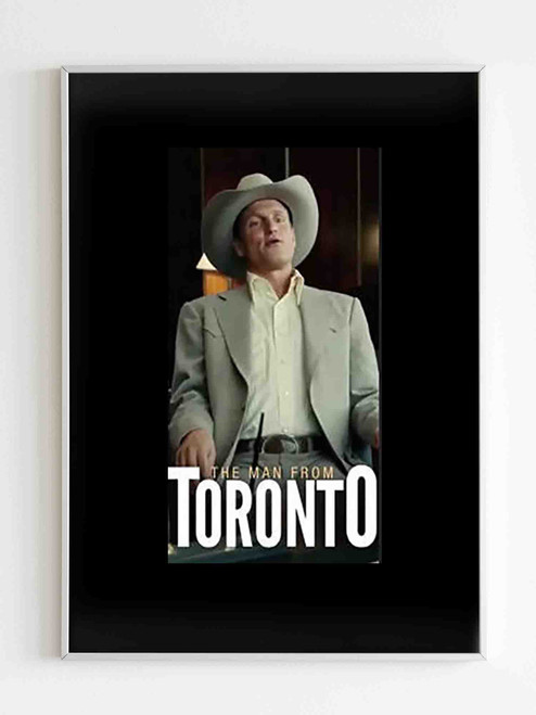 Man From Toronto New Movie 2022 Film Poster Directors Chair Woody Harrelson Poster