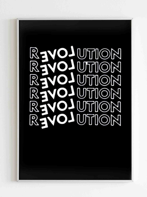 Love Revolution Day Poster