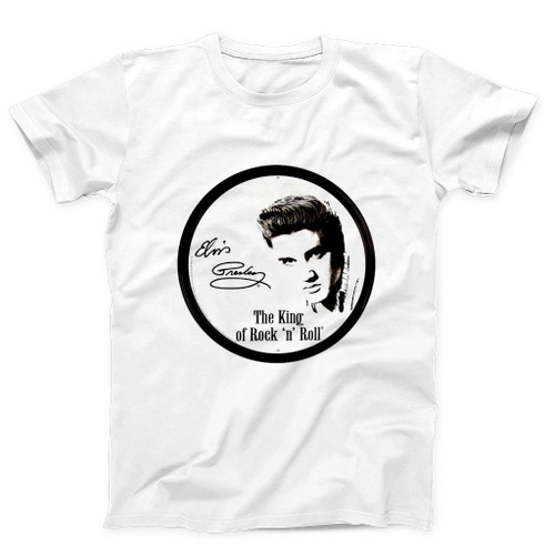 Elvis Presley The King Of Rock N Roll Man's T-Shirt Tee