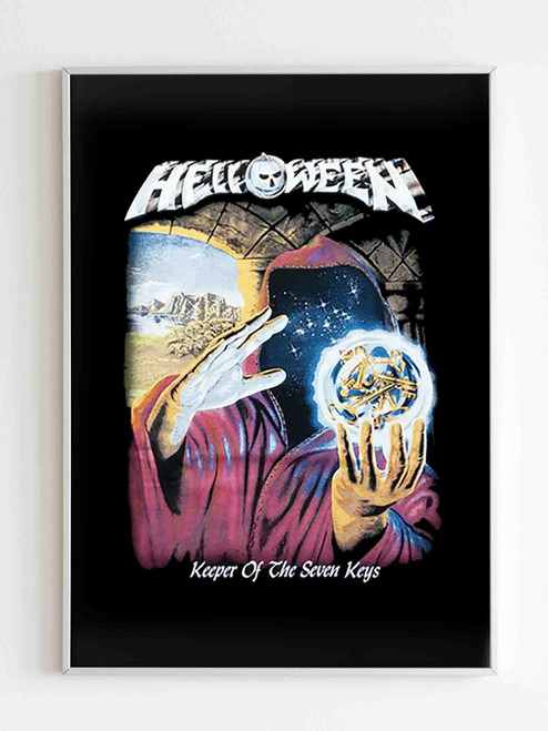 Helloween Keeper Of The Seven Keys Vintage Poster