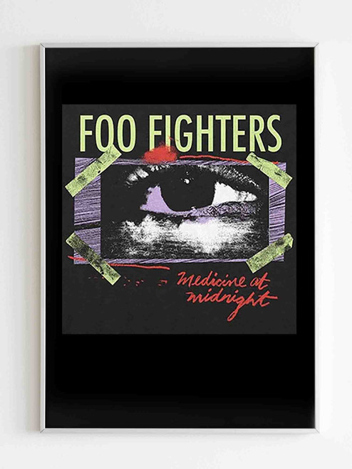 Foo Fighters Medicine At Midnight Taped Photo Poster