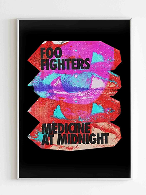 Foo Fighters Medicine At Midnight Poster