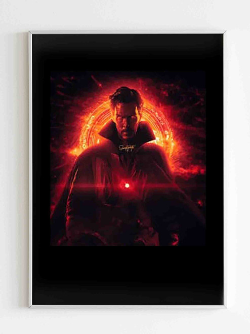 Cool Doctor Strange In The Multiverse Of Madness Movie Film Poster Wanda Benedict Cumberbatch Poster