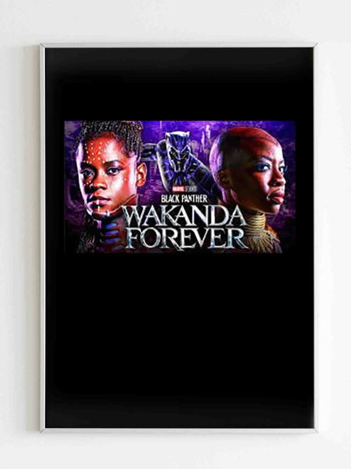 Black Panther 2 Ii Sequel Wakanda Forever Logo Art Poster