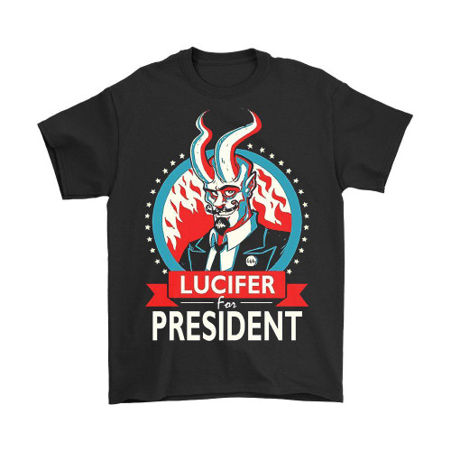 Lucifer For President Man's T-Shirt Tee