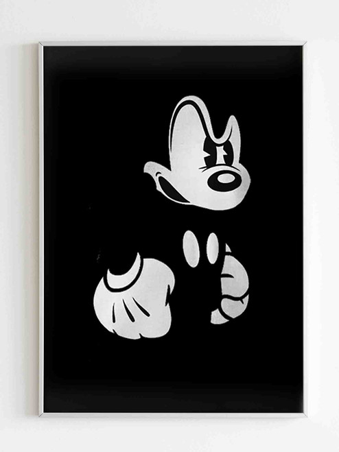 Angry Mickey Mouse Poster