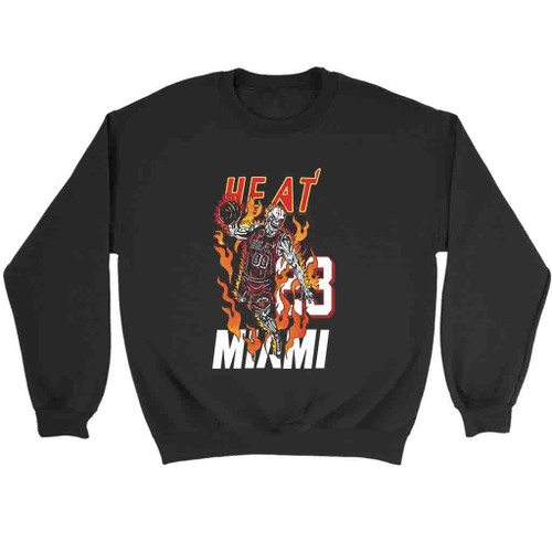 Vintage Miami Heat Basketball Sweatshirt Sweater