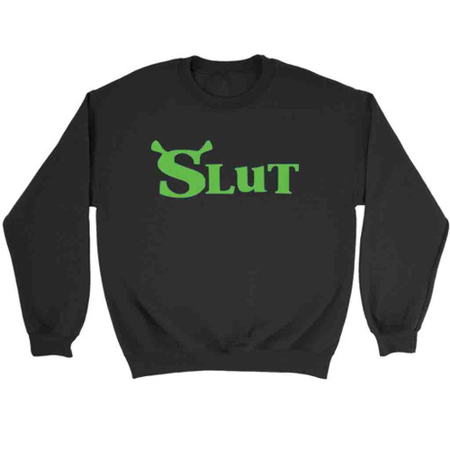 Shrek Slut Logo Sweatshirt Sweater