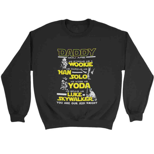 New Daddy Jedi Knight Sweatshirt Sweater