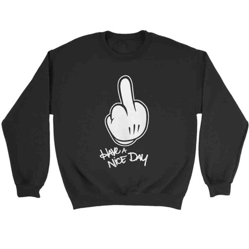 Mickey Mouse Have A Nice Day Sweatshirt Sweater