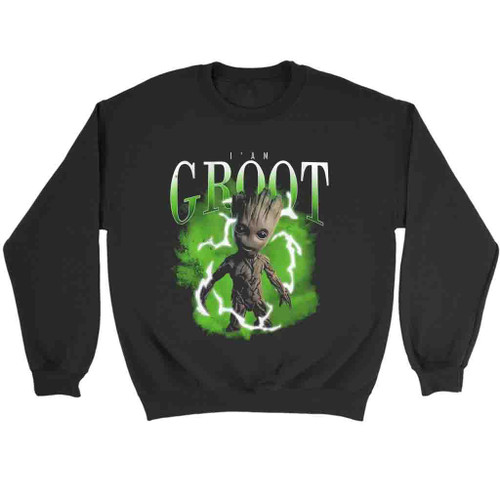 Marvel Guardian Groot Poster Graphic Sweatshirt Sweater