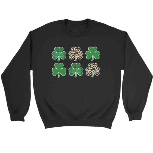 Lucky Clover Patrick St Patty Sweatshirt Sweater