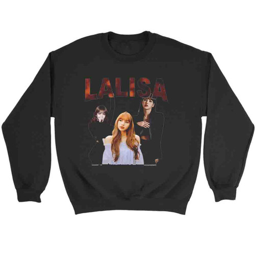 Lalisa Blackpink Vintage Logo Art Sweatshirt Sweater