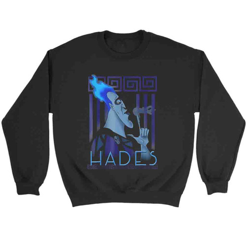 Hercules Hades Geometric Portrait Sweatshirt Sweater