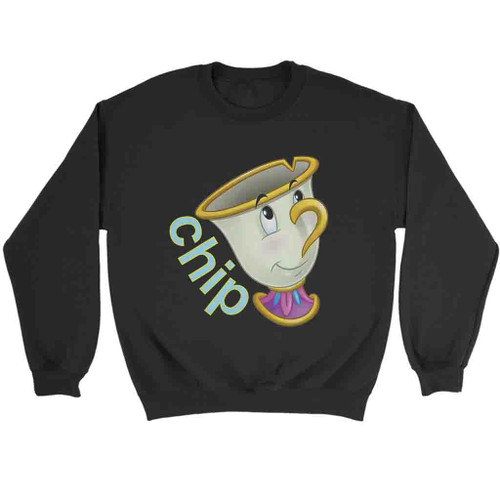 Disney Beauty And The Beast Chip Sweatshirt Sweater