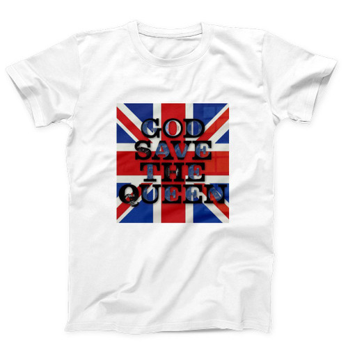 God Save The Queen Sex Pistols Poster Man's T-Shirt Tee