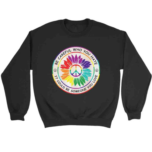 Be Careful Who You Hate It Could Be Someone You Love Sweatshirt Sweater