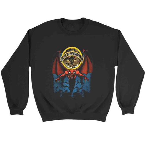 1981 Black Sabbath Mob Rules Brick Wall Tour Ozzy Osbourne Sweatshirt Sweater
