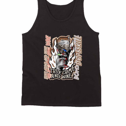 True Crime Halloween Tank Top