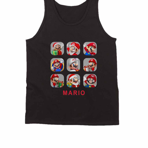 Super Mario Cute Mario Moods Box Tank Top