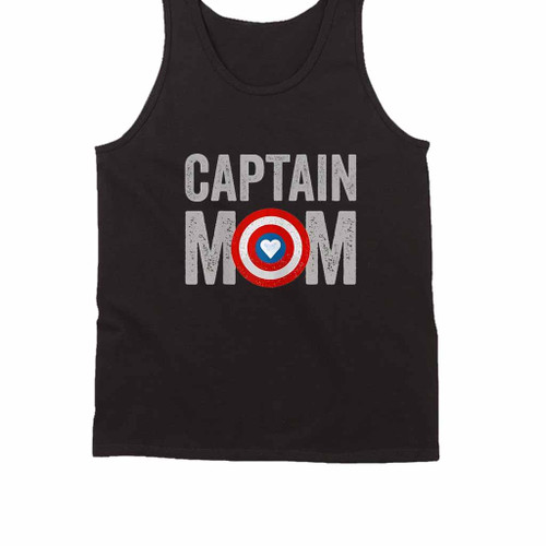 Super Captain Mom Superhero Tank Top