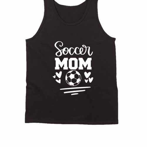 Soccer Mom Logo Football Tank Top