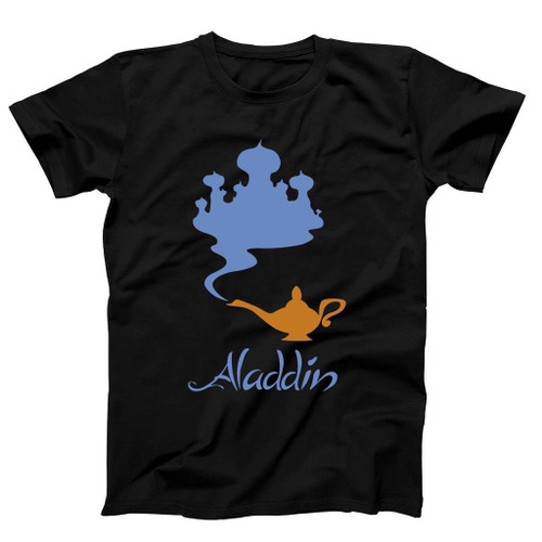 Aladdin All Logo Man's T-Shirt Tee