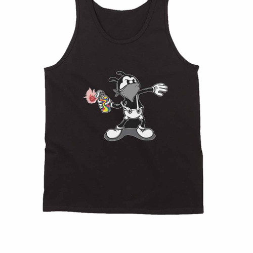 Mickey Mouse Banksy Tank Top