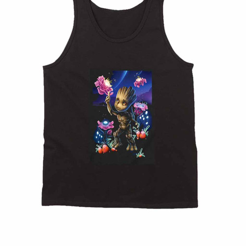 Marvel Guardians Of The Galaxy Groot Vintage Tank Top