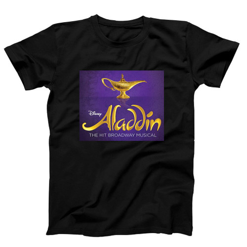 Disney Aladdin The Hit Broadway Musical Poster Art Man's T-Shirt Tee