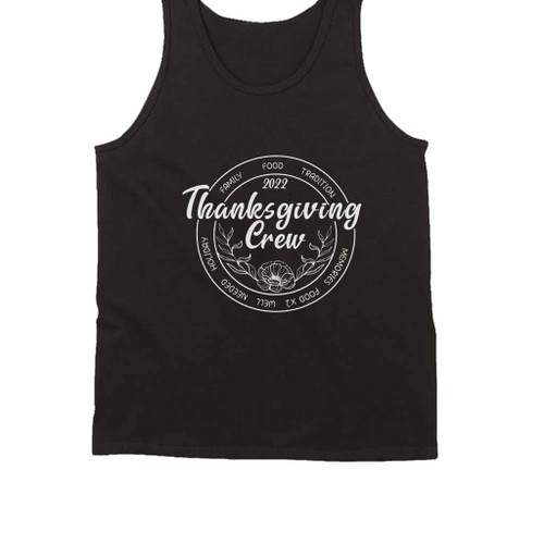 Happy Thanks Giving Logo Art Tank Top