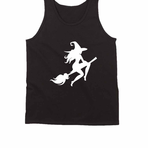 Flying Witch Halloween Tank Top