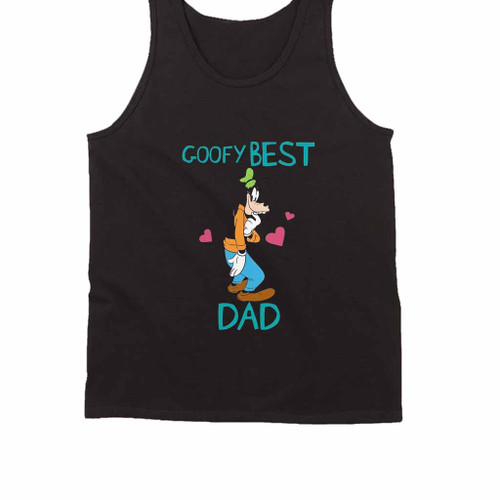 Disney Goofy Best Dad Fathers Day Tank Top