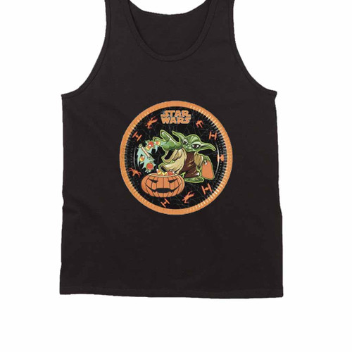 Disney Baby Yoda Balloon Halloween Tank Top