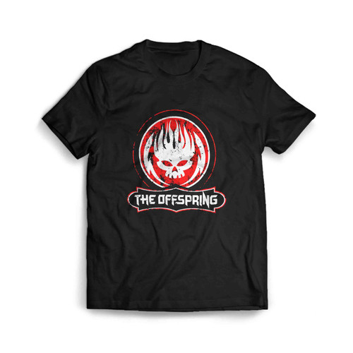 Offspring The Distressed Skull Man's T-Shirt Tee