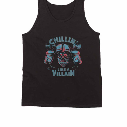 Darth Vader Chillin Like A Villain Tank Top