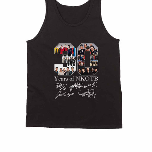 30 Years Of Nkotb With Signatures Tank Top