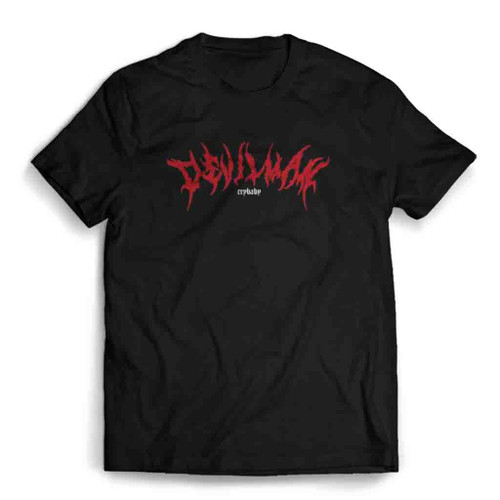 Devilman Crybaby Lettering Akira Fudo Mens T-Shirt Tee