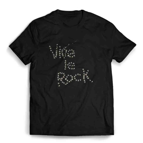Let It Rock Vive Le Rock Mens T-Shirt Tee