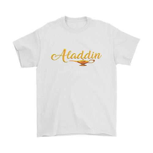 Aladdin Magic Lamp Logo Man's T-Shirt Tee