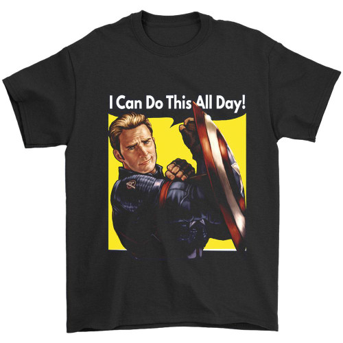 Cap Can Do It Man's T-Shirt Tee