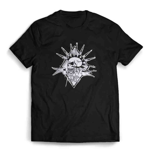 Mob 47 Crust Hardcore Punk Mens T-Shirt Tee